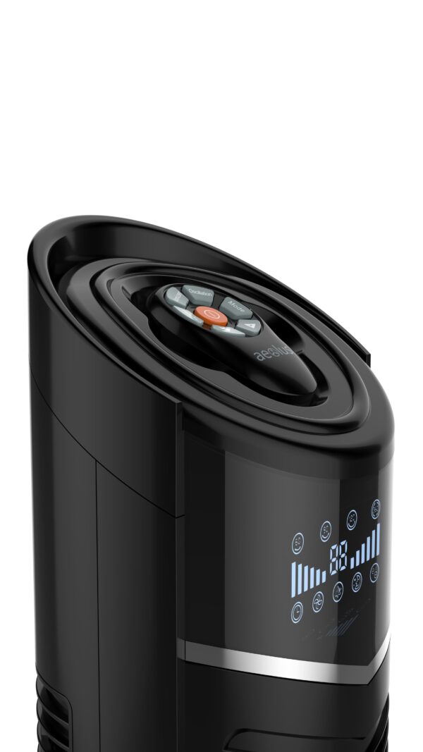 TITAN 360 BLACK. VENTILADOR DE TORRE